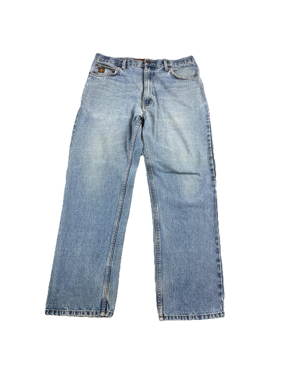 Vintage Walls Western Ranchwear Workwear Straight leg Blue Jeans Men's 34 X 30